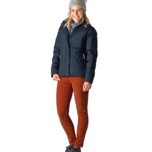 Stio Woodson Women’s Goose Down blue jacket size Medium